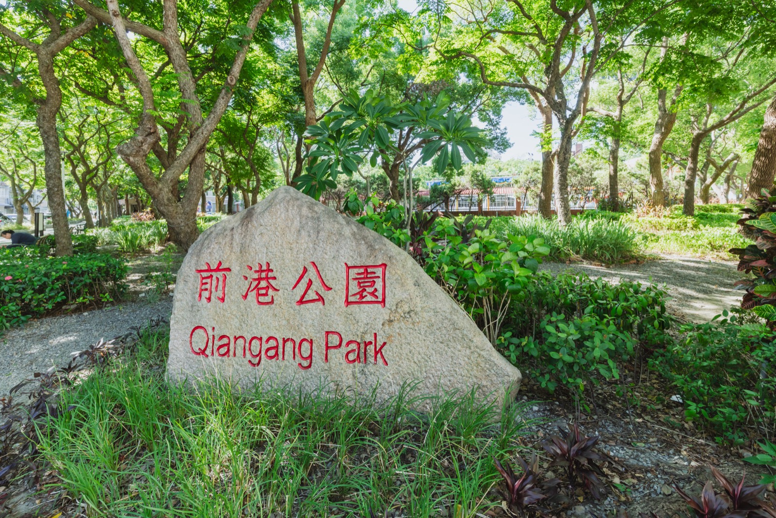 前港公園綠意入口