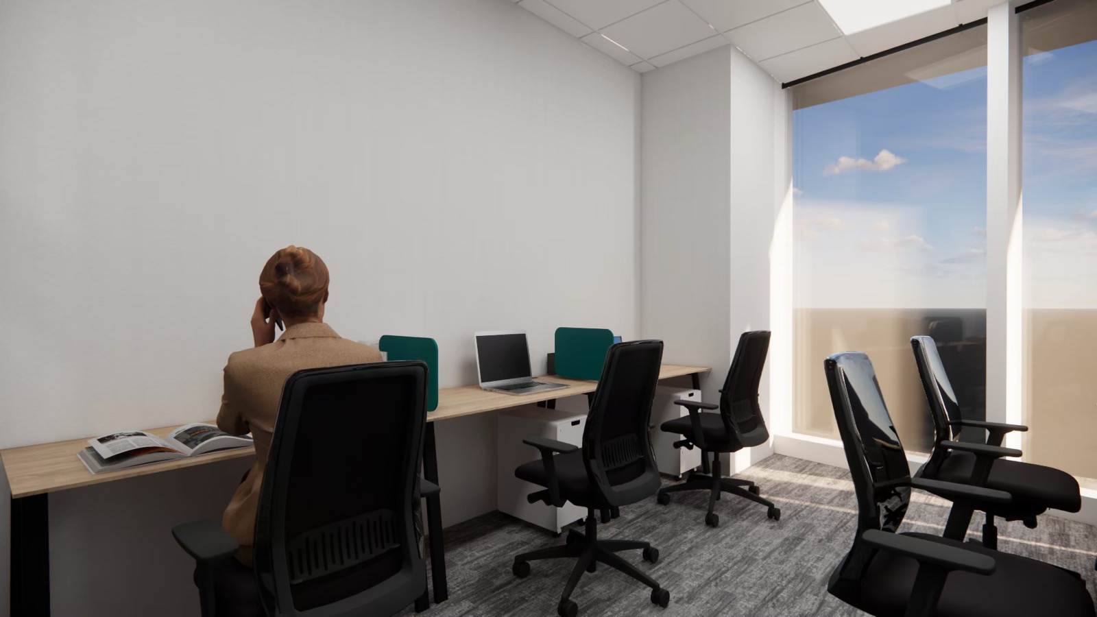 5F Regus 自然採光獨立辦公室